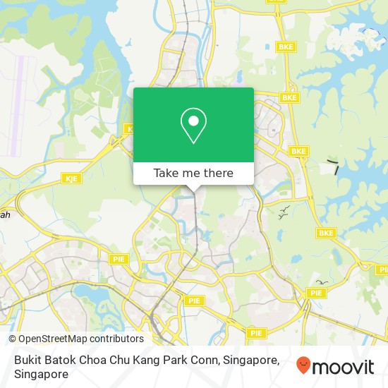 Bukit Batok Choa Chu Kang Park Conn, Singapore地图