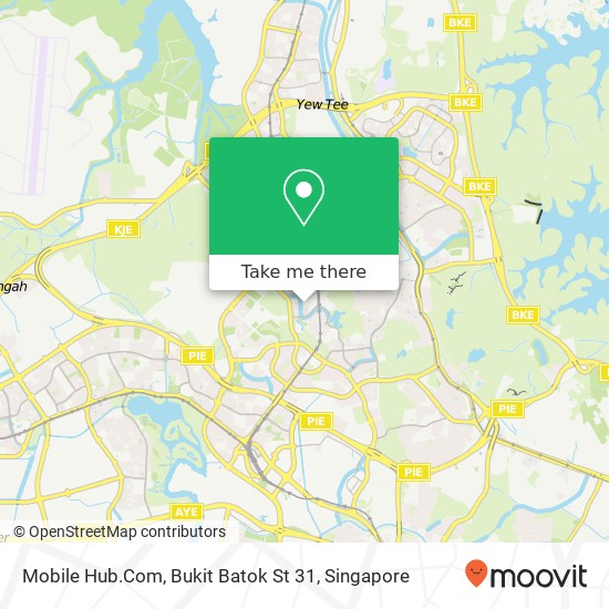 Mobile Hub.Com, Bukit Batok St 31 map