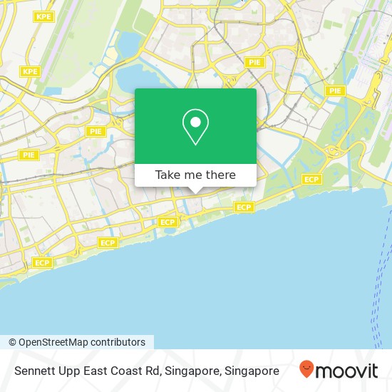 Sennett Upp East Coast Rd, Singapore地图