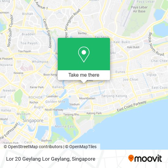 Lor 20 Geylang Lor Geylang map