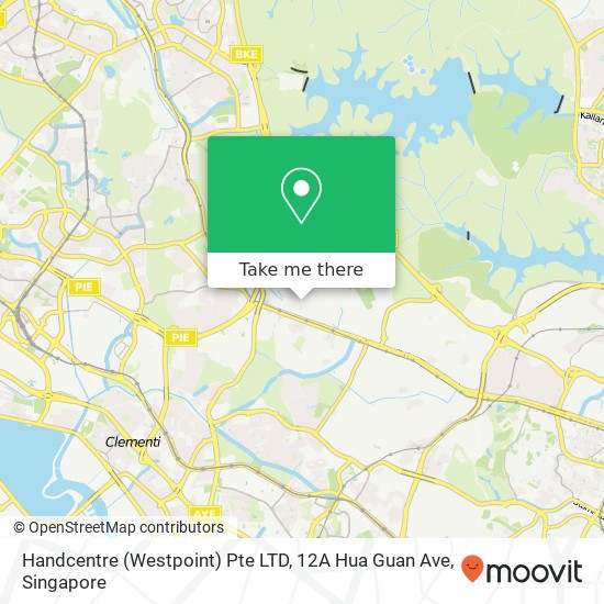 Handcentre (Westpoint) Pte LTD, 12A Hua Guan Ave地图