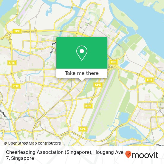 Cheerleading Association (Singapore), Hougang Ave 7地图