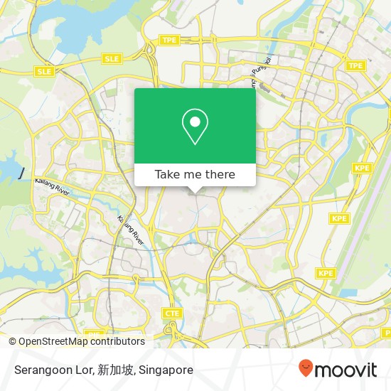 Serangoon Lor, 新加坡 map