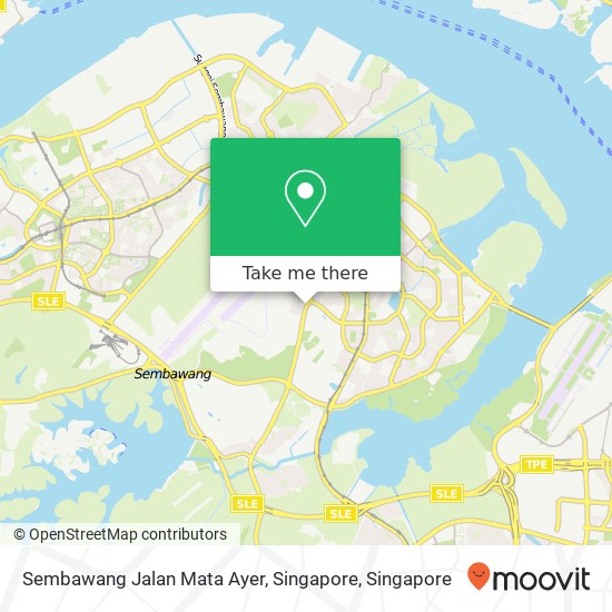 Sembawang Jalan Mata Ayer, Singapore地图