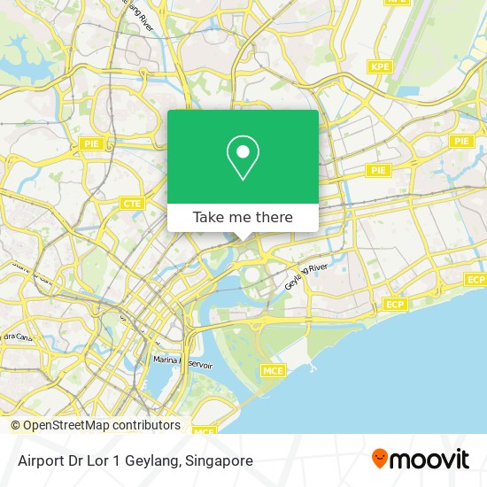 Airport Dr Lor 1 Geylang map