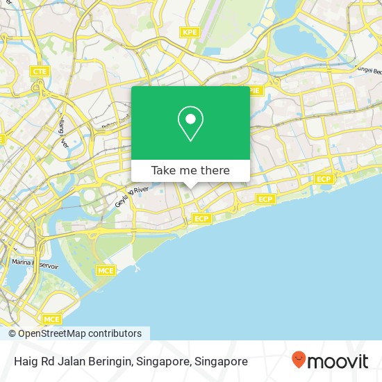 Haig Rd Jalan Beringin, Singapore地图