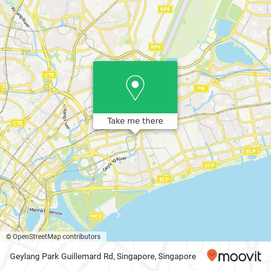 Geylang Park Guillemard Rd, Singapore map