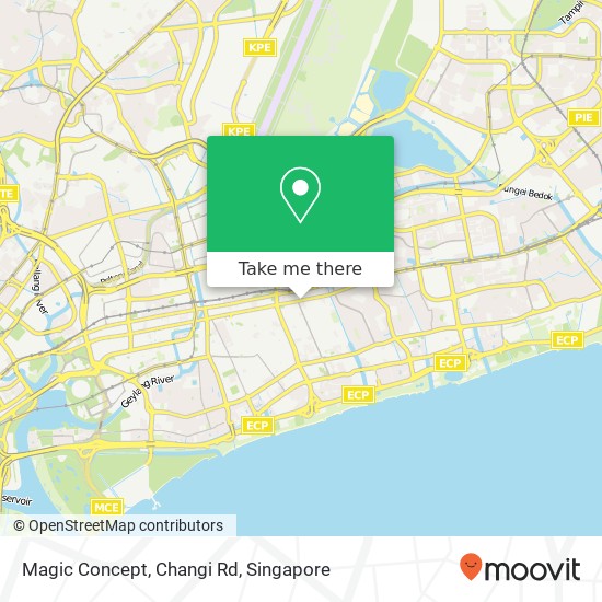 Magic Concept, Changi Rd map