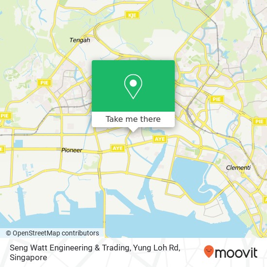 Seng Watt Engineering & Trading, Yung Loh Rd地图