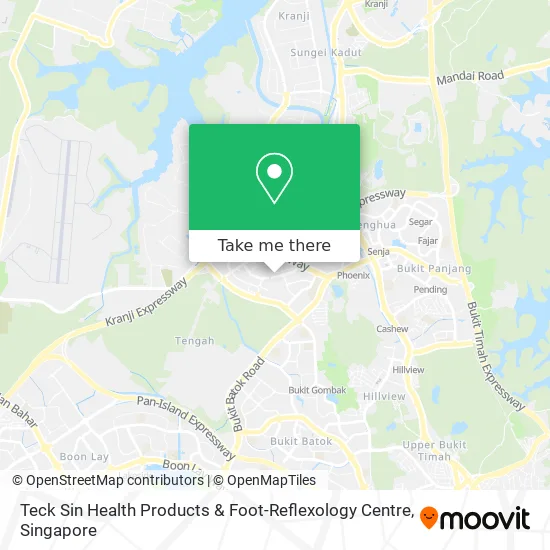 Teck Sin Health Products & Foot-Reflexology Centre地图