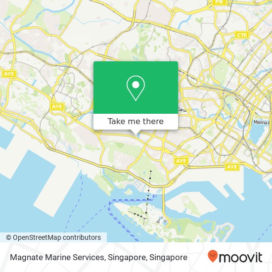 Magnate Marine Services, Singapore地图