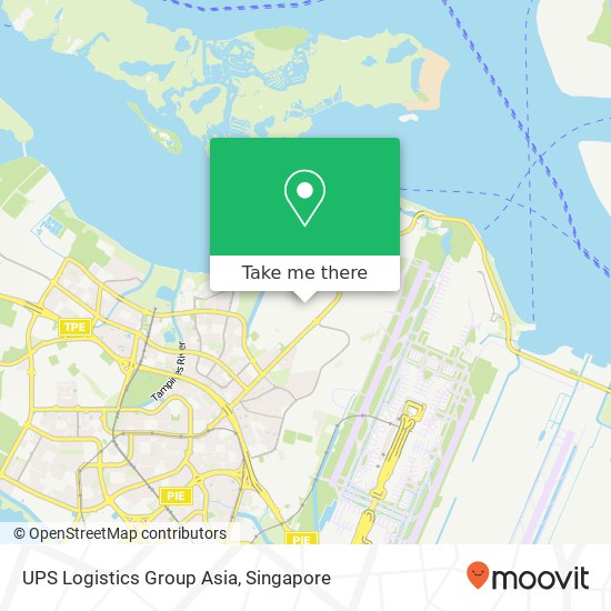 UPS Logistics Group Asia map