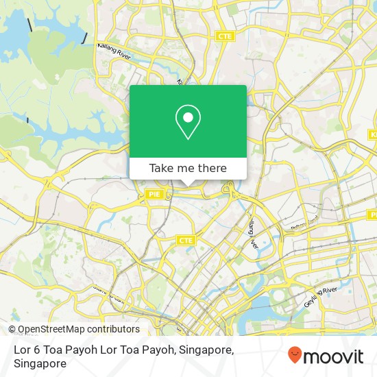 Lor 6 Toa Payoh Lor Toa Payoh, Singapore map