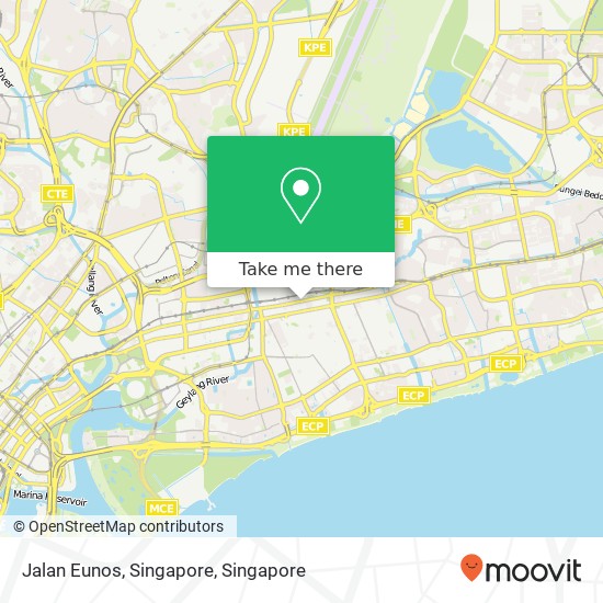 Jalan Eunos, Singapore map