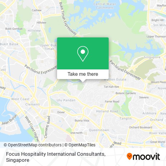 Focus Hospitality International Consultants map