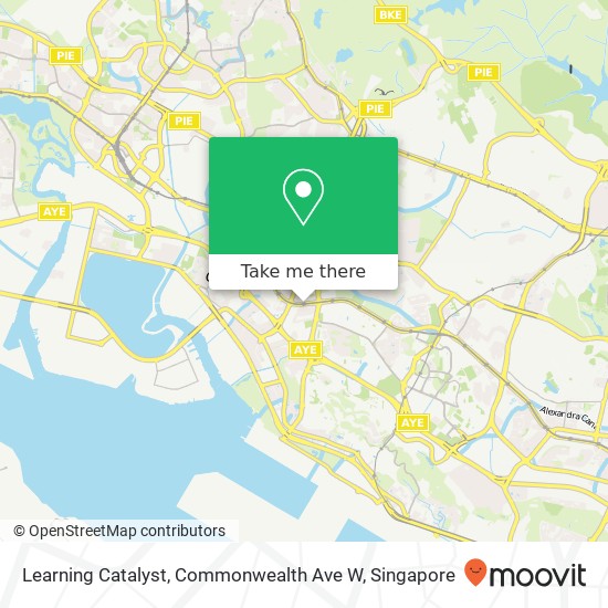 Learning Catalyst, Commonwealth Ave W地图