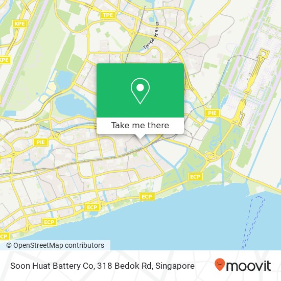 Soon Huat Battery Co, 318 Bedok Rd map