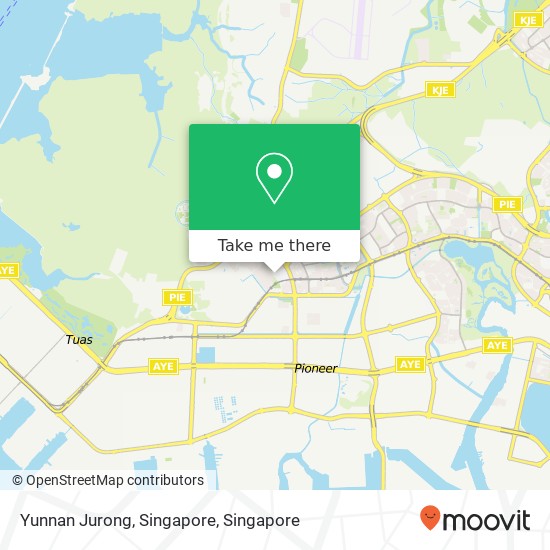 Yunnan Jurong, Singapore地图