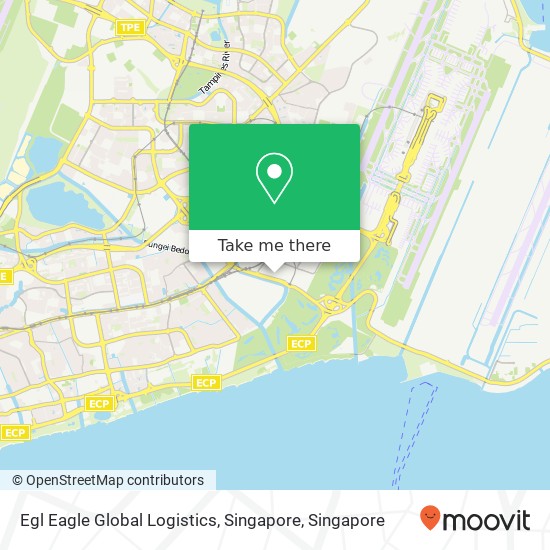 Egl Eagle Global Logistics, Singapore map