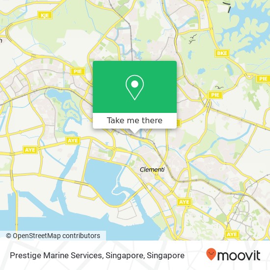 Prestige Marine Services, Singapore map