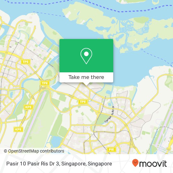 Pasir 10 Pasir Ris Dr 3, Singapore map