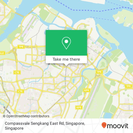 Compassvale Sengkang East Rd, Singapore map