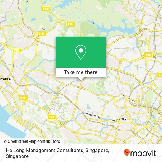 Ho Long Management Consultants, Singapore map