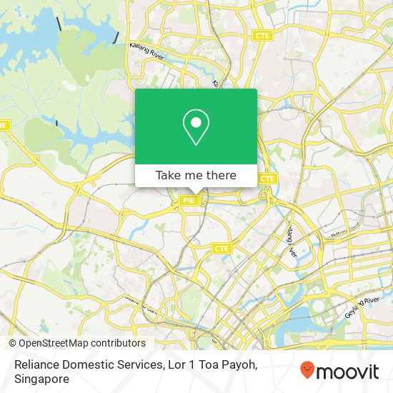 Reliance Domestic Services, Lor 1 Toa Payoh地图