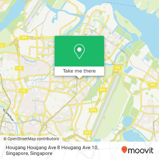 Hougang Hougang Ave 8 Hougang Ave 10, Singapore地图