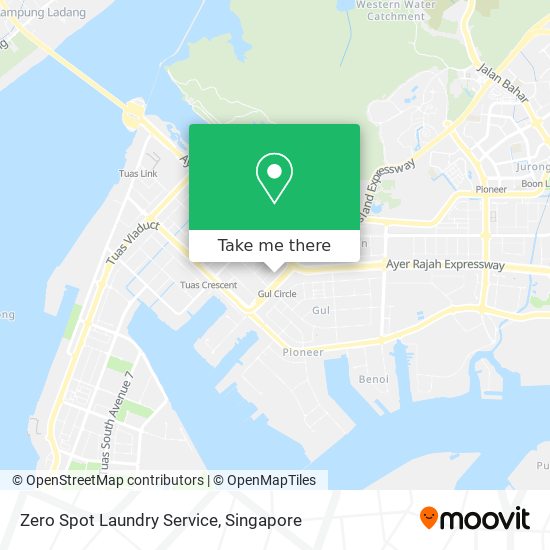 Zero Spot Laundry Service map