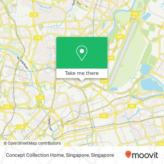 Concept Collection Home, Singapore map