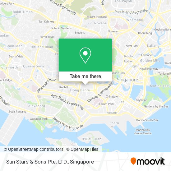 Sun Stars & Sons Pte. LTD. map