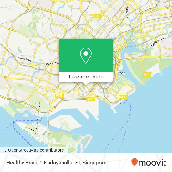 Healthy Bean, 1 Kadayanallur St map