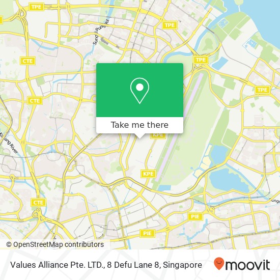 Values Alliance Pte. LTD., 8 Defu Lane 8 map