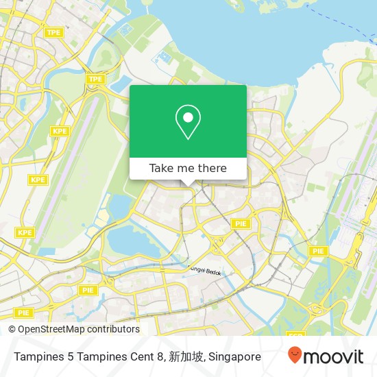Tampines 5 Tampines Cent 8, 新加坡 map