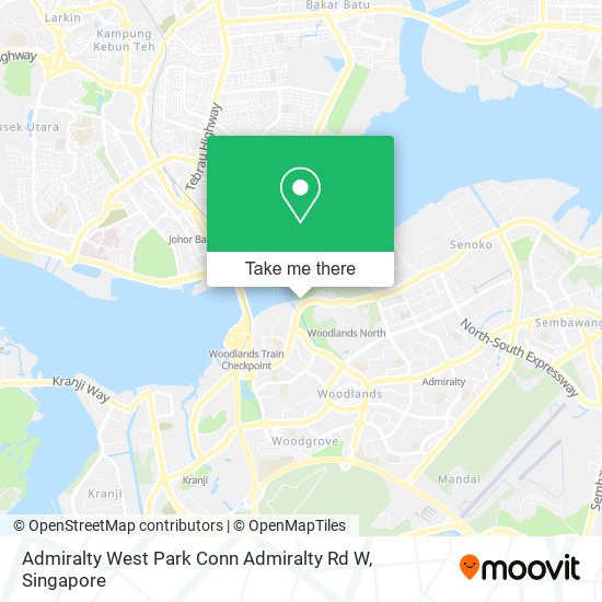 Admiralty West Park Conn Admiralty Rd W地图