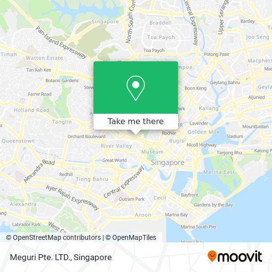 Meguri Pte. LTD. map