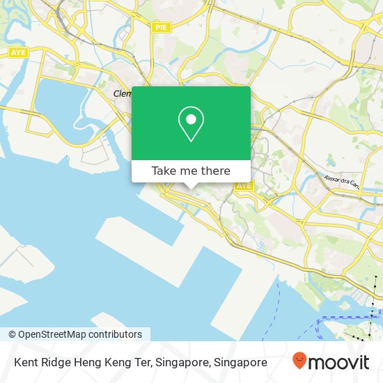 Kent Ridge Heng Keng Ter, Singapore地图