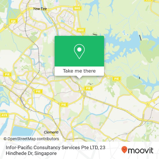 Infor-Pacific Consultancy Services Pte LTD, 23 Hindhede Dr map