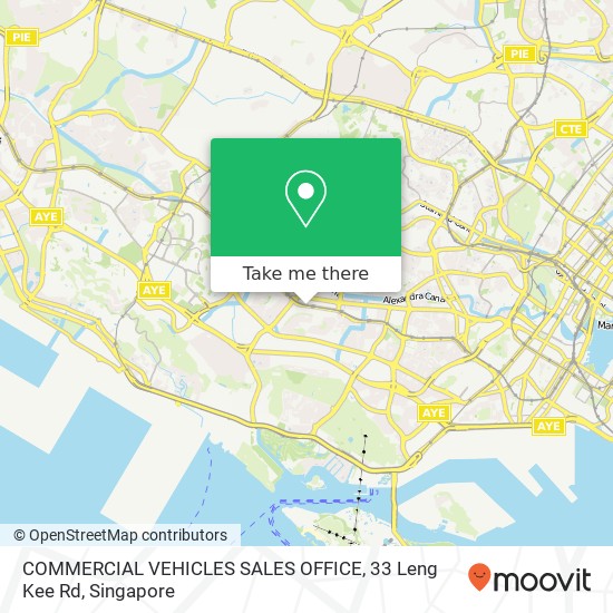 COMMERCIAL VEHICLES SALES OFFICE, 33 Leng Kee Rd map