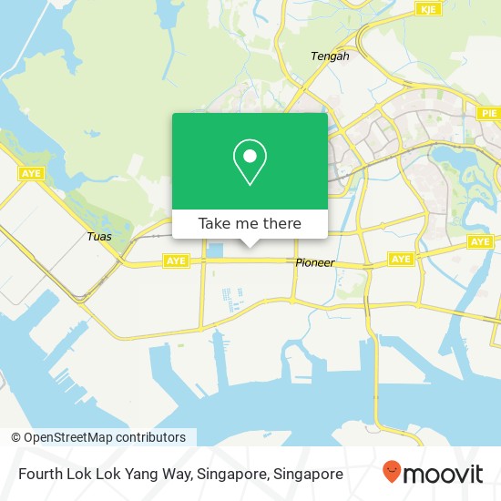 Fourth Lok Lok Yang Way, Singapore map