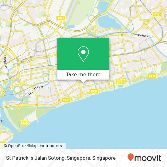 St Patrick' s Jalan Sotong, Singapore map