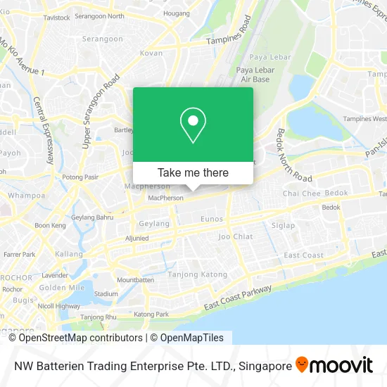 NW Batterien Trading Enterprise Pte. LTD. map