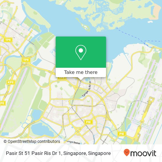 Pasir St 51 Pasir Ris Dr 1, Singapore地图