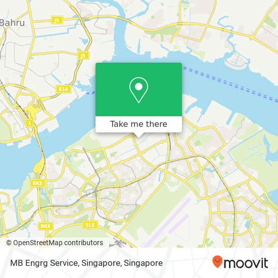 MB Engrg Service, Singapore map