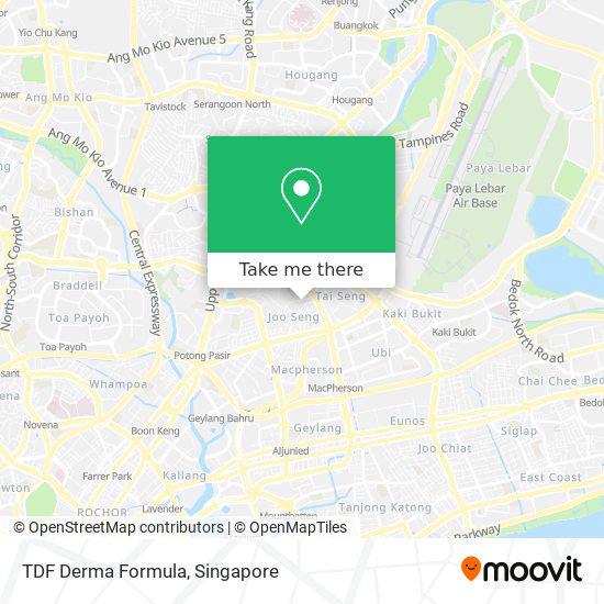 TDF Derma Formula map