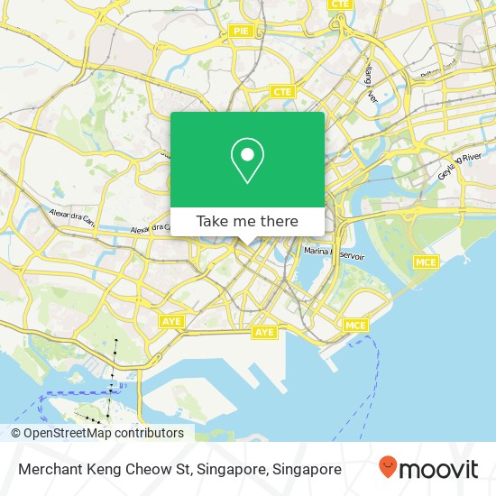 Merchant Keng Cheow St, Singapore map