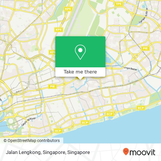 Jalan Lengkong, Singapore map