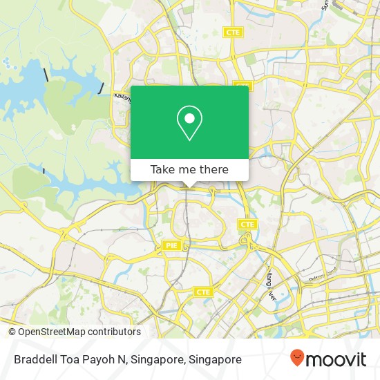 Braddell Toa Payoh N, Singapore地图