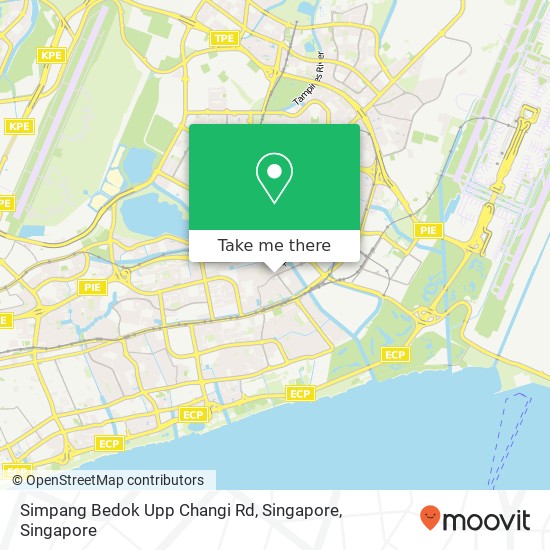 Simpang Bedok Upp Changi Rd, Singapore地图